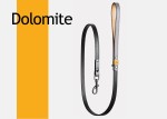 Dolomite Black - smycz skórzana miejska